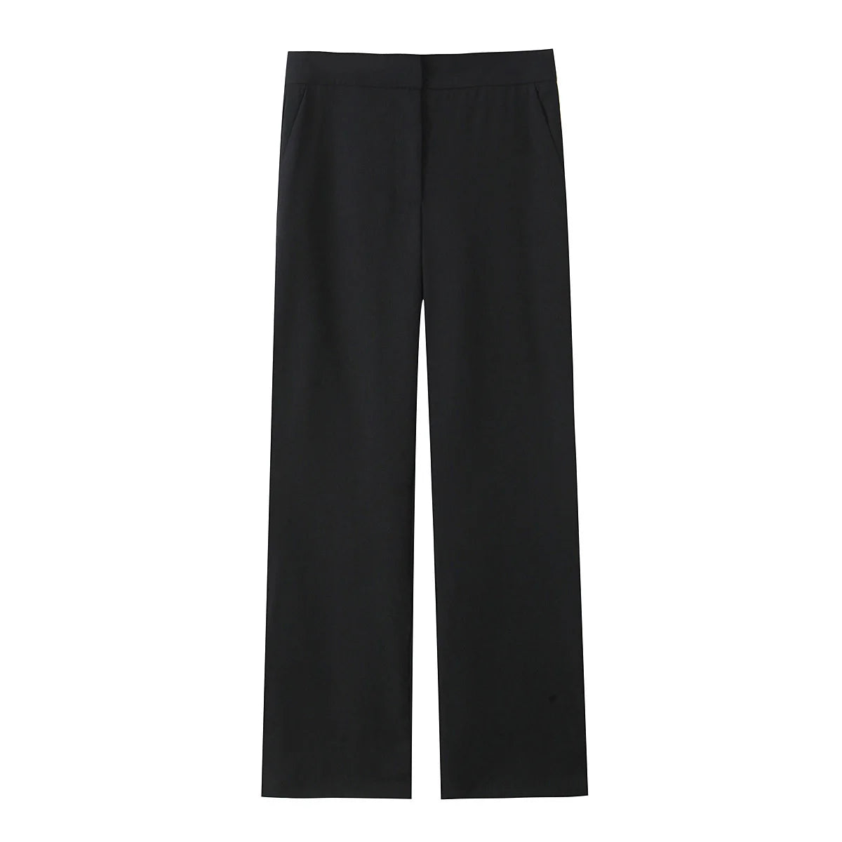 Top a Fascia Drappeggiato e Pantalone Sartoriale