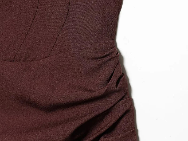 Abito Mini Drappeggiato - Rosboutiquechic