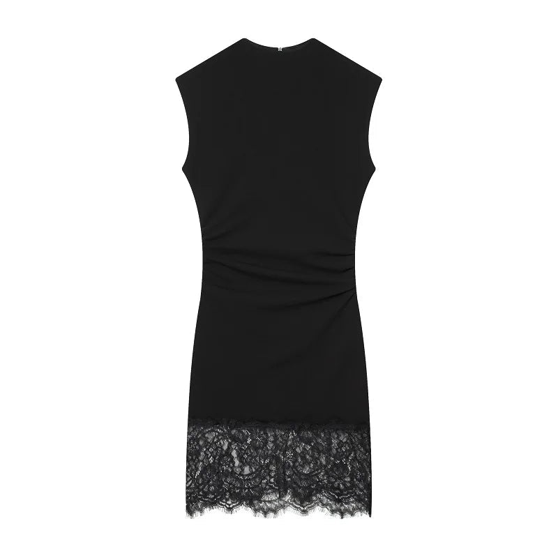 Abito Mini Elegante in Pizzo - Rosboutiquechic