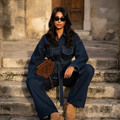 Coordinato Jeans Donna Scuro