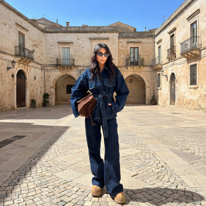 Coordinato Jeans Donna Scuro