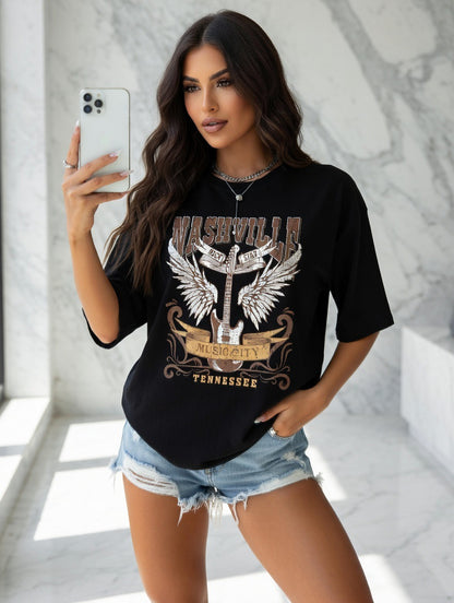 Maglietta Vintage Tennessee Style Rock & Country