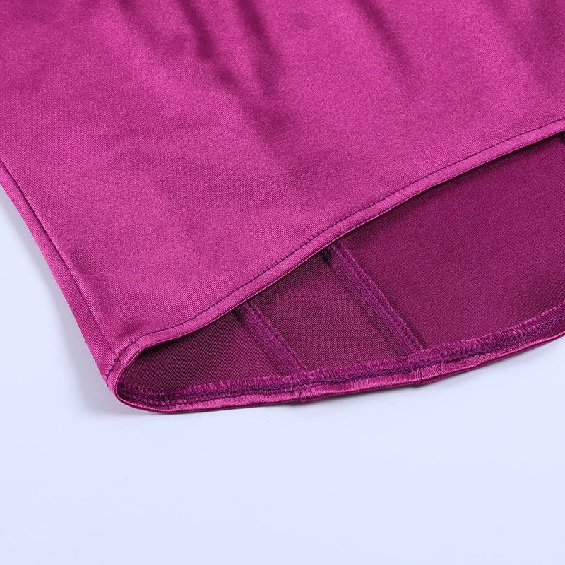 Corsetto in raso elasticizzato