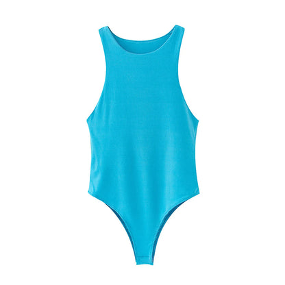 Body Smanicato a Costine Donna