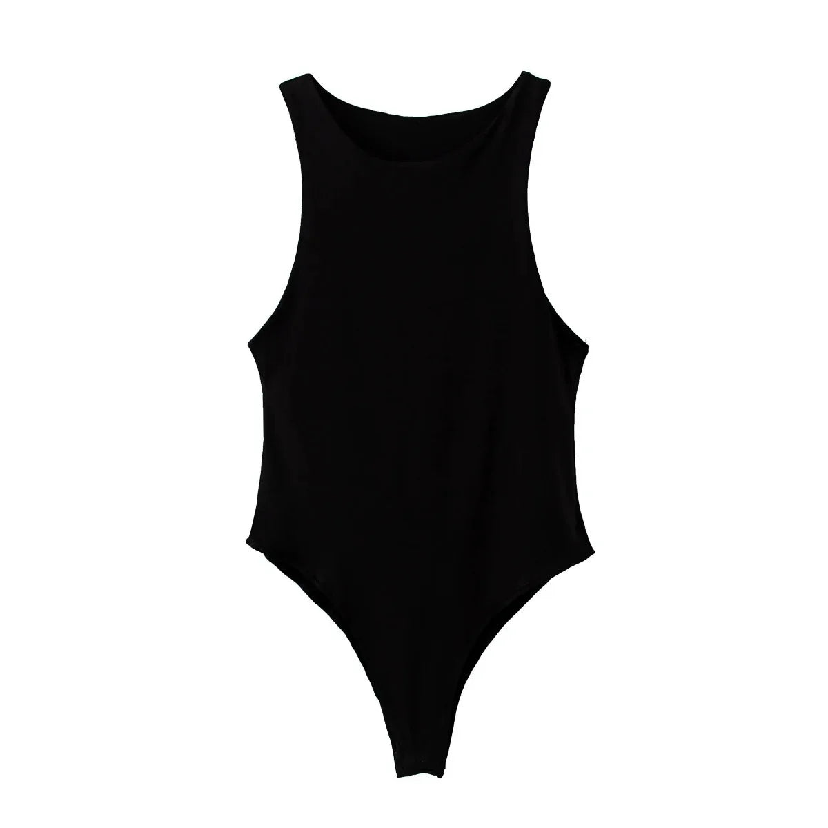 Body Smanicato a Costine Donna
