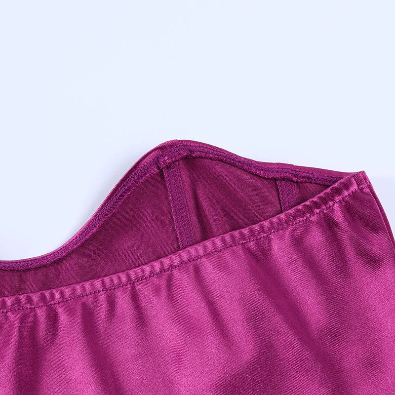 Corsetto in raso elasticizzato