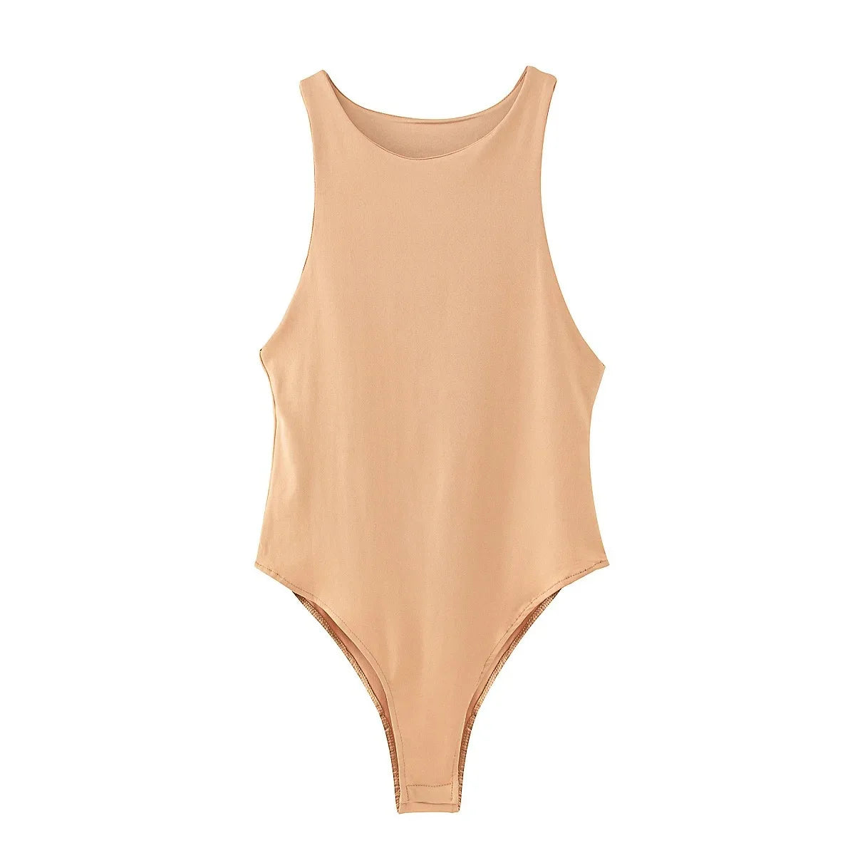 Body Smanicato a Costine Donna