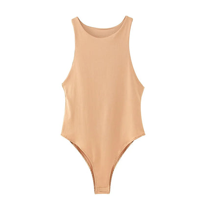 Body Smanicato a Costine Donna