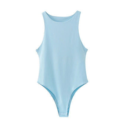 Body Smanicato a Costine Donna