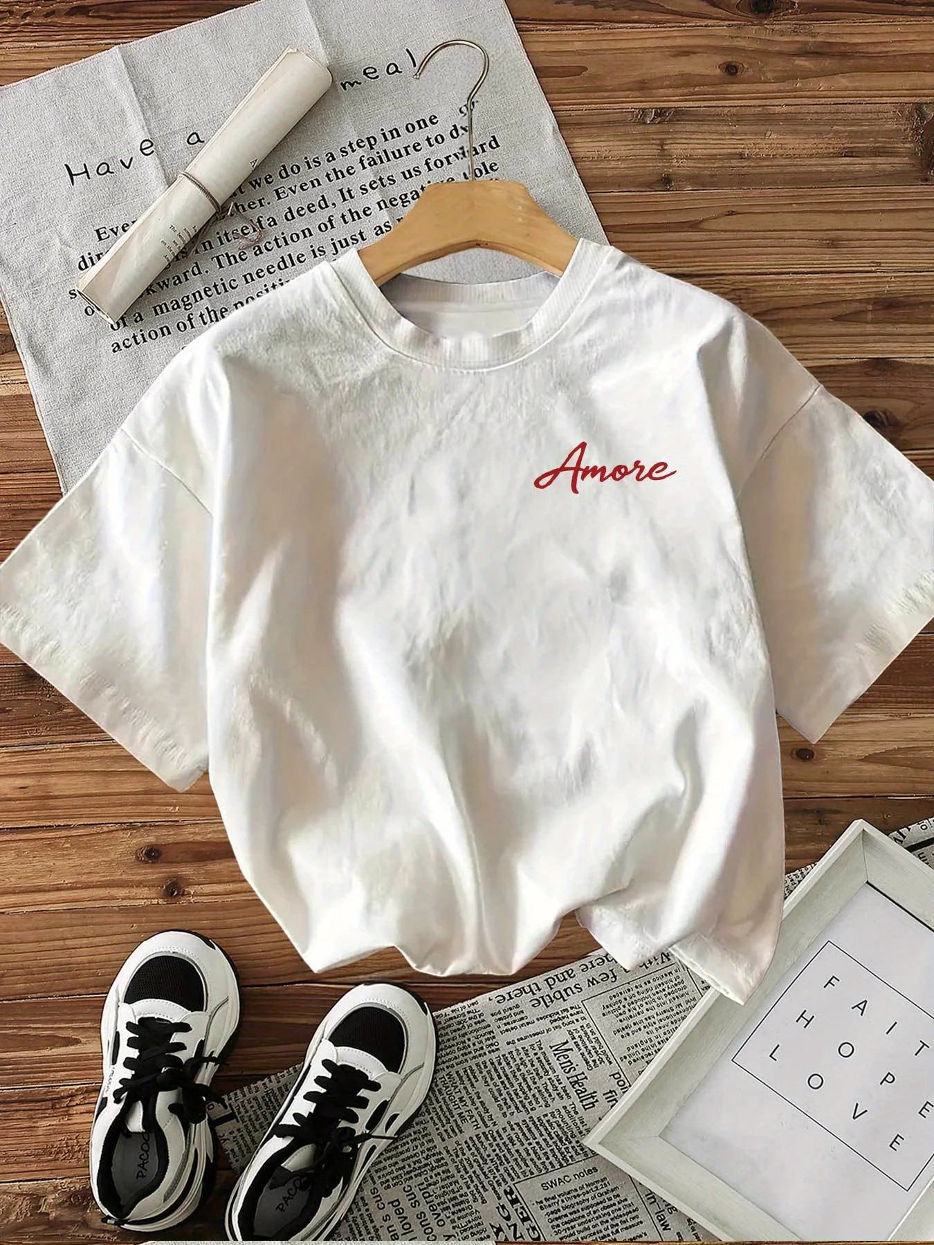 T-shirt "Amore Pasta Vino e Basta"