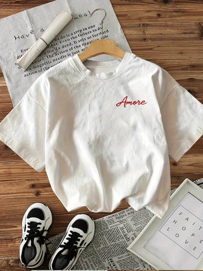 T-shirt "Amore Pasta Vino e Basta"