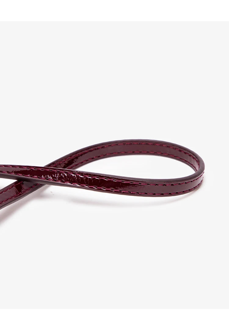 Mini Bag Elegante Effetto Vernice