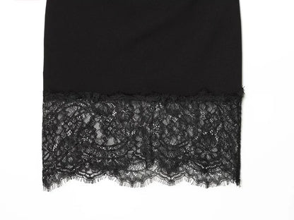Abito Mini Elegante in Pizzo