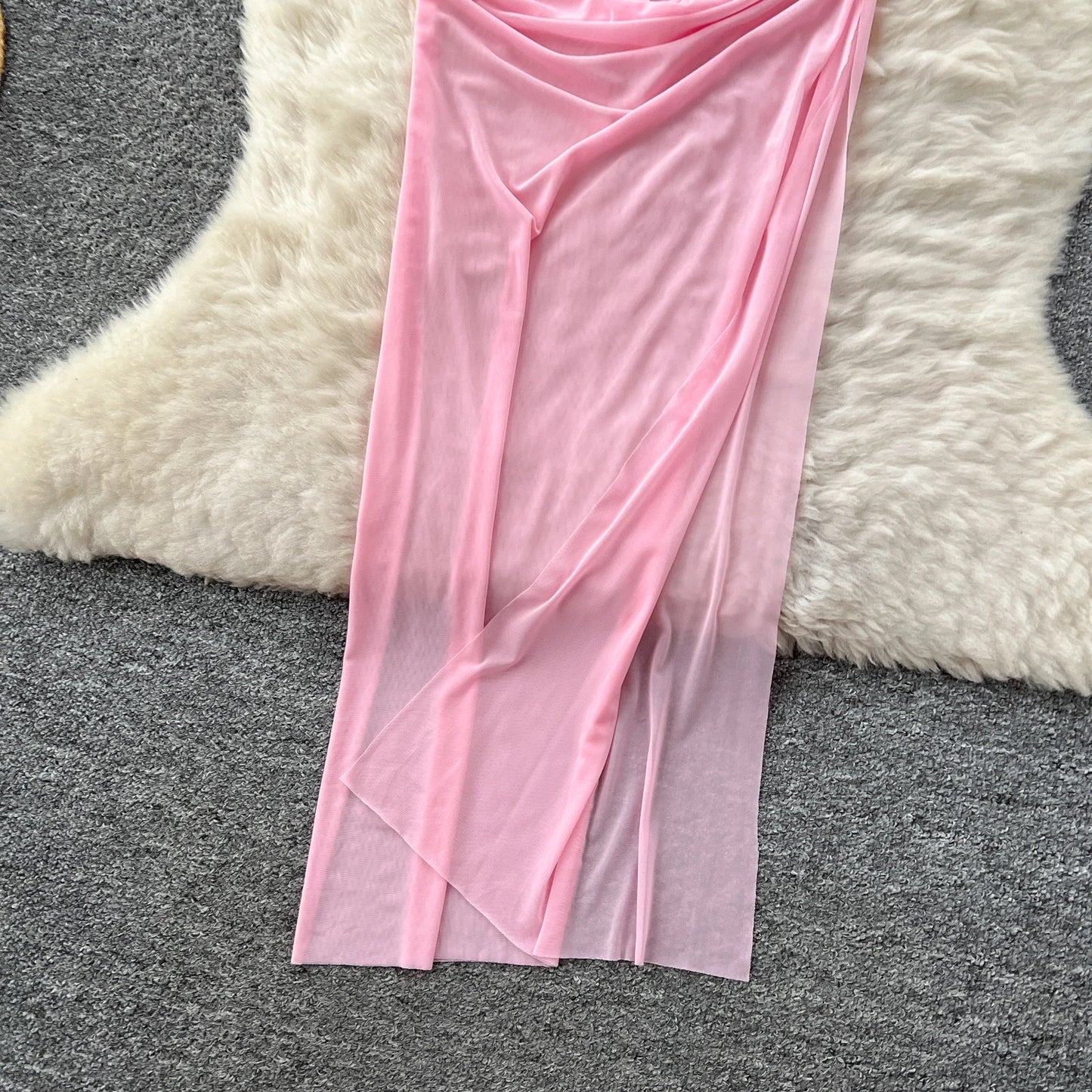 Abito Lungo Cut-Out