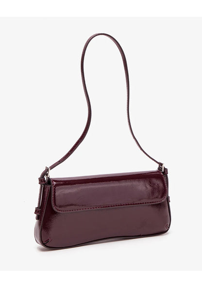 Mini Bag Elegante Effetto Vernice