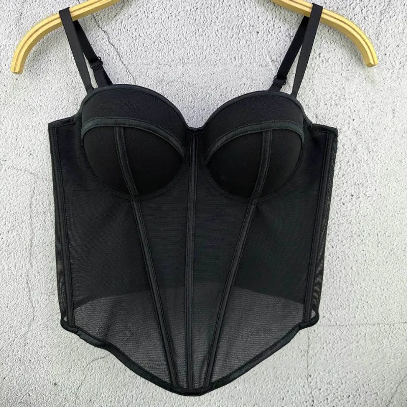 Bustier Top Modellante Stringato