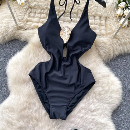 Set 2 Pezzi Mare | Romper Halter + Gonna Lunga con Spacco