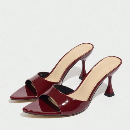 Sandali Sabot Donna con Tacco a Rocchetto