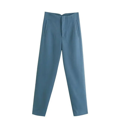 Pantaloni Donna Slim Fit Colorati