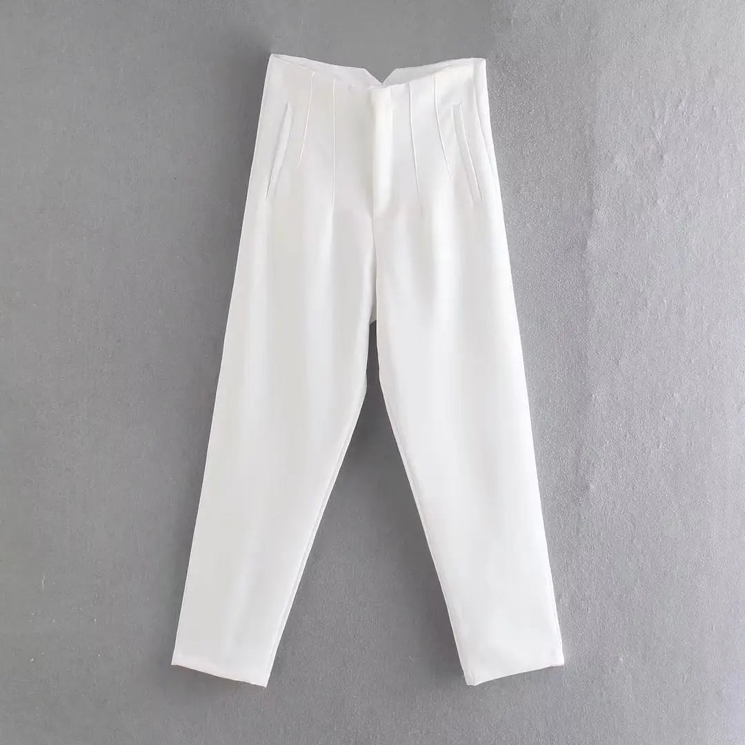 Pantaloni Donna Slim Fit Colorati