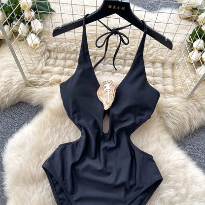 Set 2 Pezzi Mare | Romper Halter + Gonna Lunga con Spacco