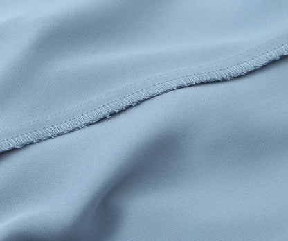 Top a Fascia Drappeggiato e Pantalone Sartoriale