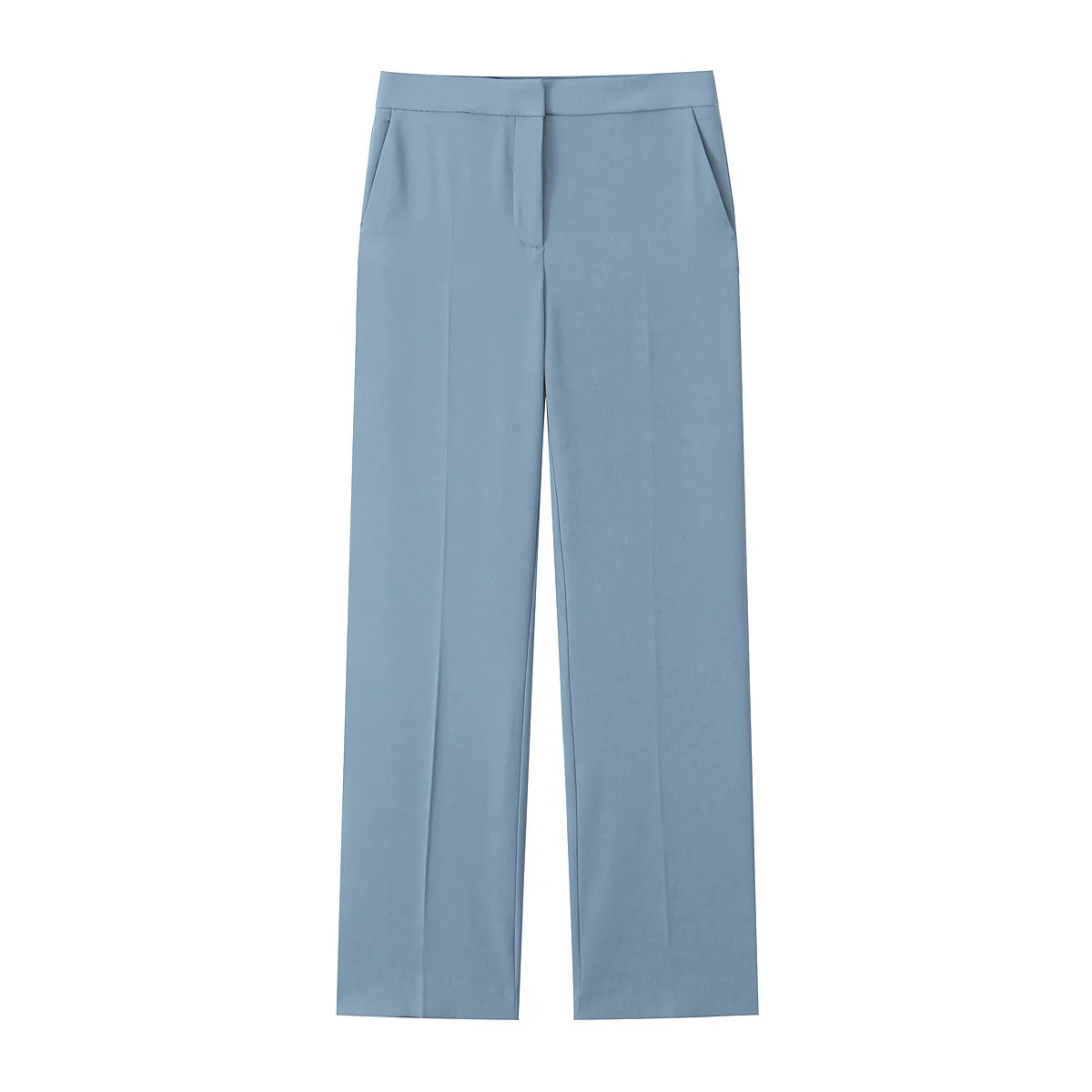 Top a Fascia Drappeggiato e Pantalone Sartoriale