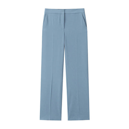 Top a Fascia Drappeggiato e Pantalone Sartoriale