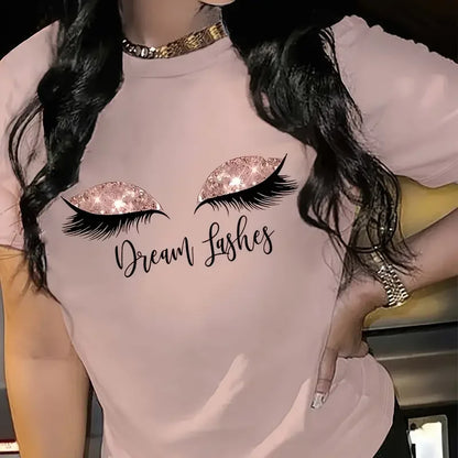 T-shirt Donna "Dream Lashes"