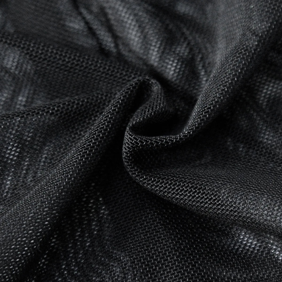 Body Corsetto in Mesh Nero con Coppe Strutturate