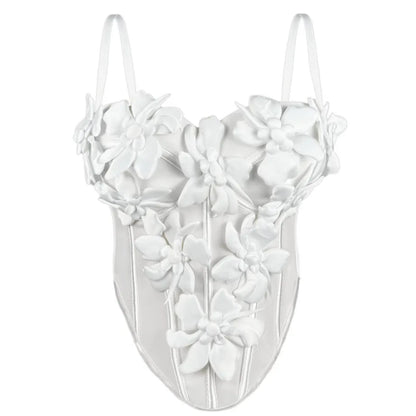 Body Corsetto Nero con Strass e Brillantini