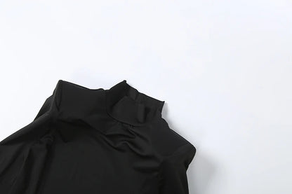 Abito Lungo da Sera con Cut-Out Laterali