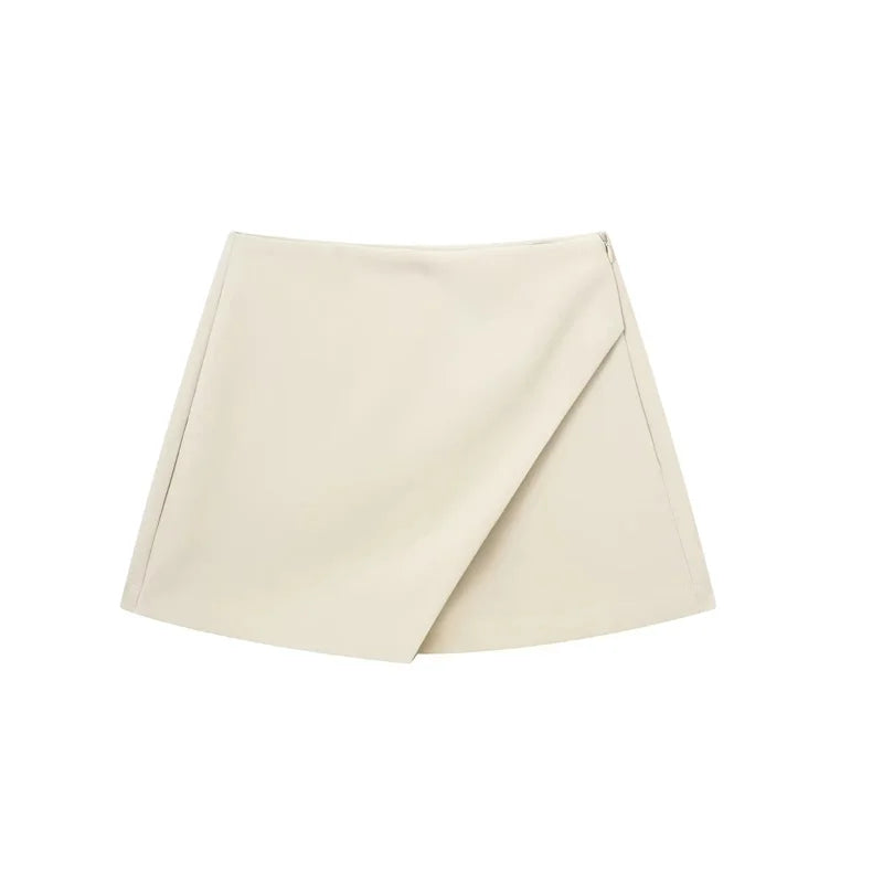 Gonna Pantalone Asimmetrica Minimalista
