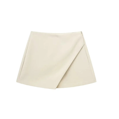 Gonna Pantalone Asimmetrica Minimalista