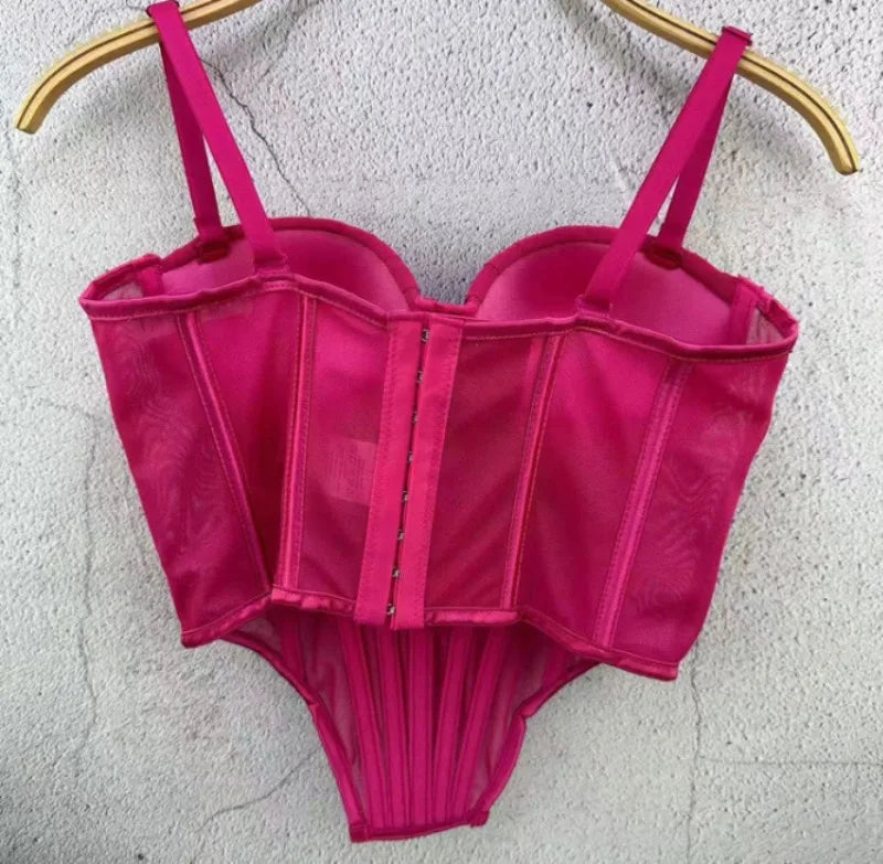 Bustier Top Modellante Stringato