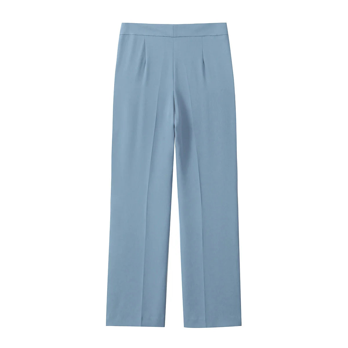 Top a Fascia Drappeggiato e Pantalone Sartoriale