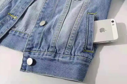 Giacca di jeans Slim fit vari colori
