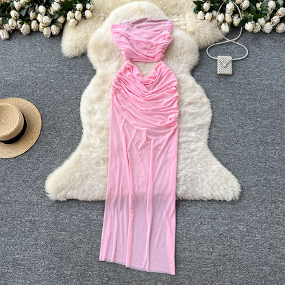 Abito Lungo Cut-Out