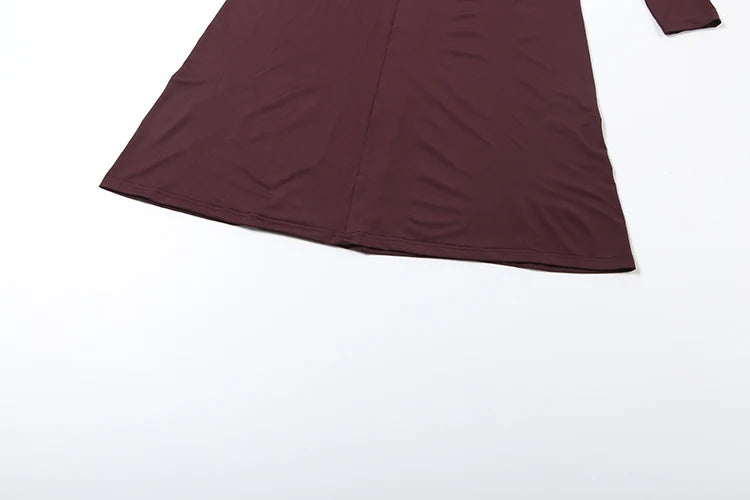 Abito Lungo da Sera con Cut-Out Laterali