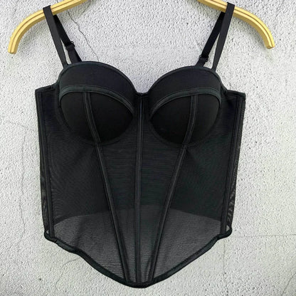 Bustier Top Modellante Stringato