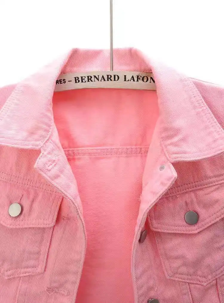 Giacca di jeans Slim fit vari colori