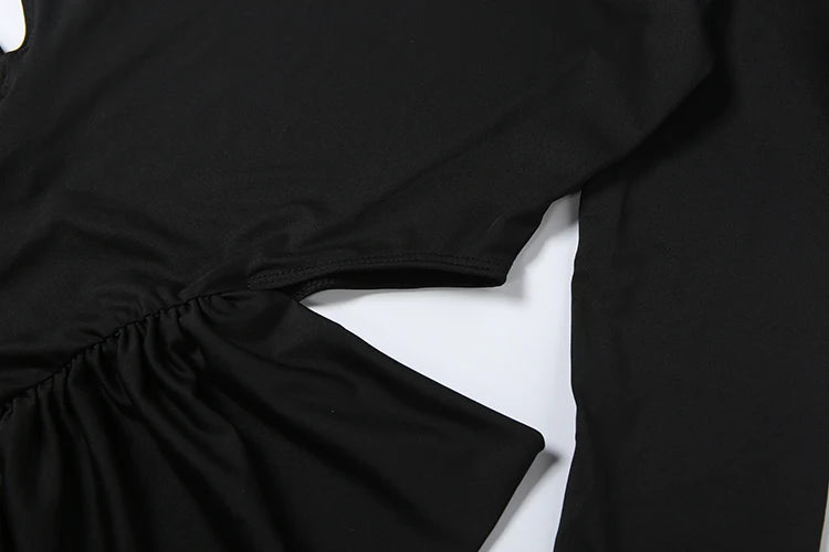 Abito Lungo da Sera con Cut-Out Laterali