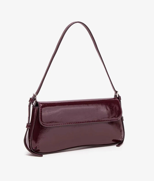 Mini Bag Elegante Effetto Vernice