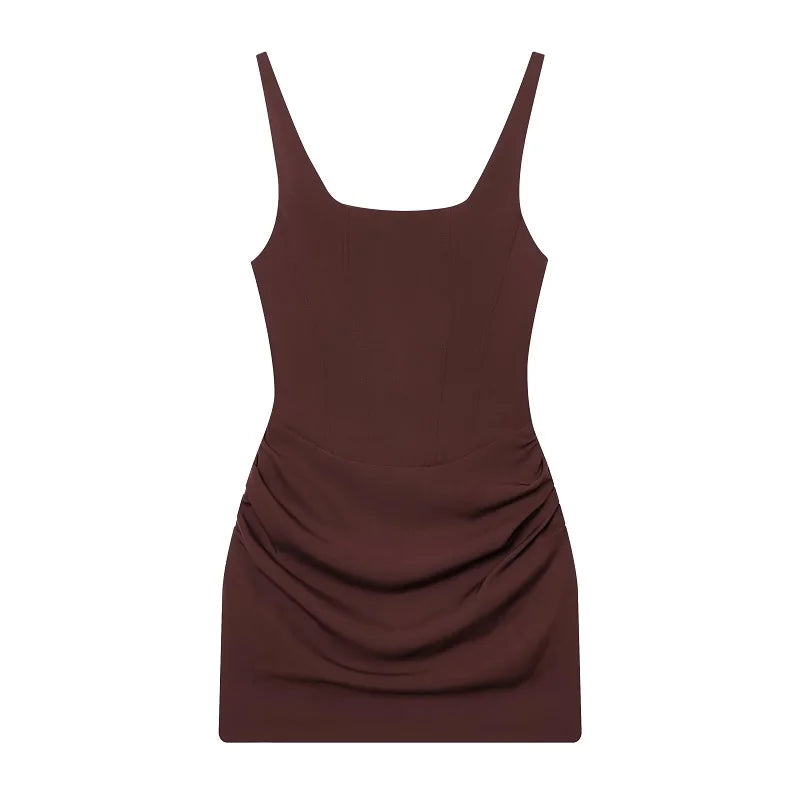 Abito Mini Drappeggiato