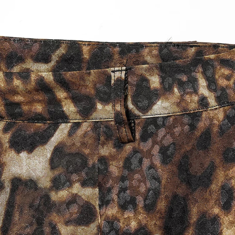 Completo Tailleur Leopardato Donna