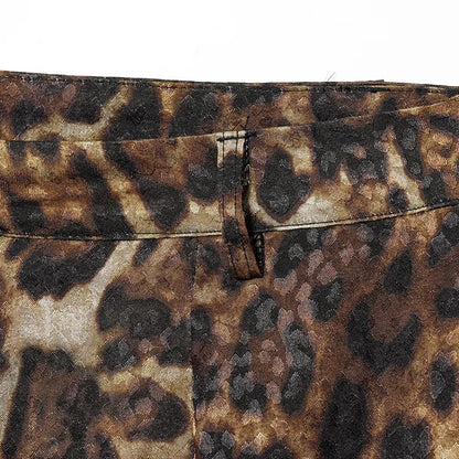 Completo Tailleur Leopardato Donna