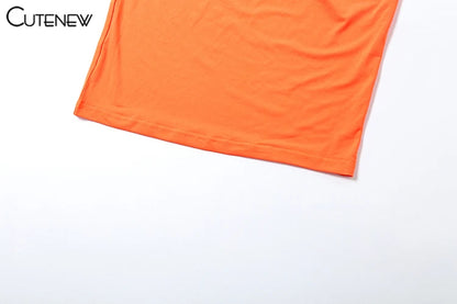 Set Coordinato Top a Bustino e Gonna Lunga Cut-Out