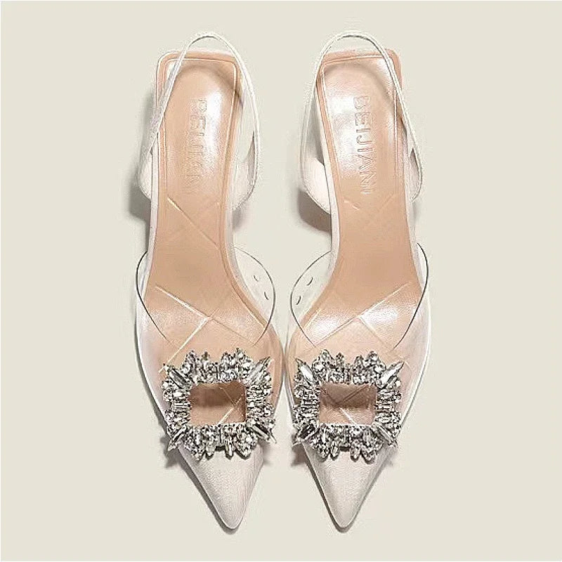 Scarpe con strass eleganti da donna