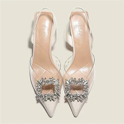 Scarpe con strass eleganti da donna