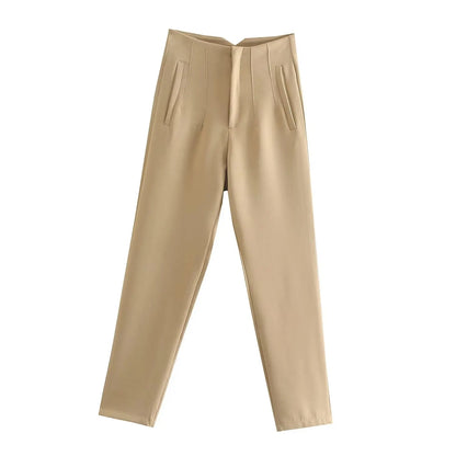 Pantaloni Donna Slim Fit Colorati
